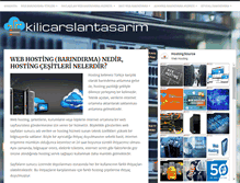 Tablet Screenshot of kilicarslantasarim.com
